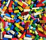 🔥50 LEGO Basic Bricks sizes 2x2 2x3 2x4 2x6 - bulk lot mix of colors large