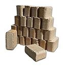 Kifer Holzbriketts für Kamin Ofen 20KG Brennholz Heizbrikett - 17 Mj/KG - aus sauber Sägemehl - umweltfreundlich - wirtschaftlich