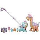 furReal Snackin’ Sally’s Ice Cream Party Electronic Pet with 40+ Sounds and Reactions, Plus Walkalots Dinosaur; 5 Accessories; Ages 4 and Up (Amazon Exclusive)