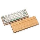 Étui en bois de bambou 60 % pour clavier mécanique GH60 DZ60