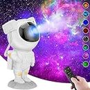 Desidiya Plastic Astronaut Galaxy LED Projector, Astronaut Galaxy Light Projector, Night Light For Bedroom, Room Lights For Bedroom, Christmas Decorations Items- Multicolor (Corded Electric)
