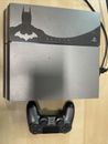 Sony PlayStation 4 Batman 500GB Grey Console CUH-1115A W/ Batman Controller