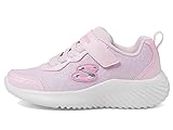 Skechers Kids Girls Bounder-Girly Groove Sneaker, Light Pink, 4 Big Kid