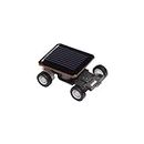 Electronic Spices Smallest Solar Car Mini Solar Science Assembly Vehicle Educational Solar Toy