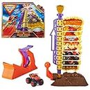 Monster Jam El Toro Loco Big Air Challenge Playset with Exclusive Monster Truck, Over 20-Inch Tall, 1:64 Scale, Kids Toys for Boys Ages 3 and up