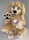 PROPSCOS Brown Fur Fox Dog Husky Mascot Costume Furry Suit Fursuit Adult (M)