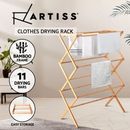 Artiss Clothes Aier Rack Garment Stand Drying Hanger Laundry Bamboo Foldable