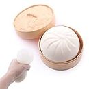 Squishy Dumpling Stress Ball Toy, Squishy Toys for Kids,TPR-Made Fingertip Toy with Flour Dough Inside for Stress, ADHD, Squishy Toys for Classroom Prizes, Parties, Gifts.
