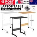 Laptop Desk Bedside Mobile Computer Table Stand Adjustable Bed Portable Study AU