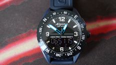 ALPINA AlpinerX AL283X5AQ6 Blue Navy Smart Horological quartz watch 45mm MMT-283