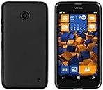 mumbi Custodia compatibile con Nokia Lumia 630/635, arancione