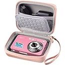 Digital Camera Case Compatible with Yifecial/ for EROOLU/ for VAHOIALD/ for Kaisoon/ for Kodak Pixpro/ for Canon PowerShot ELPH 180 190/ for Sony DSCW800 DSCW830 Kids Cameras for Travel (Box Only)