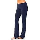 2024 AI - New Womens Stretch Yoga Leggings Fitness Running Full Long Sports Pantalons Actifs Soutien Gorge Nageur (Navy, M)
