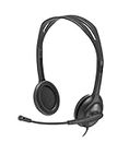 Logitech H111 Stereo Headset with 3.5 mm Audio Jack Black