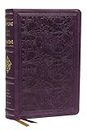 KJV, Personal Size Reference Bible, Sovereign Collection, Leathersoft, Purple, Red Letter, Comfort Print: Holy Bible, King James Version