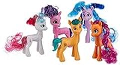 My Little Pony: A New Generation Movie Unicorn Party Celebration Exclusive Collection Pack Toy - 5 Pony Figures with 10 Accessories