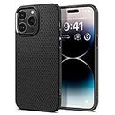 Spigen Case for iPhone 14 Pro Max Case: Liquid Air [Air Cushion Technology], Shockproof for iPhone 14 Pro Max Case - Matte Black