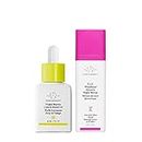 Full Size: Drunk Elephant Full Sized Night Bright Duo - Nighttime Skin Care Routine With T. L. C. Framboos Glycolic Night Serum And Virgin Marula Luxury Facial Oil (30 Ml Each)