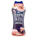 Downy Infusions In-Wash Laundry Scent Booster Beads, BLISS, Sparkling Amber and Rose, 24 oz