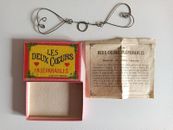 Les Jeux et Jouets Français vers 1900. Les deux cœurs Inséparables  Réf 296 B/ET
