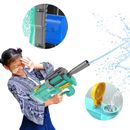 New P90 Electric Water Gun High-Tech Kids Toys Outdoor Beach Pool Large Capacity