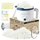 Candle Making Kit with Electric Wax Melting Pot, Soy Wax for Candle Making, DIY Candle Maker Supplies for Adult Beginners with 5lbs Soy Wax, Wax Melter, 100 Candle Wicks, 100 Glue Dots