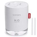 SmartDevil Humidifiers 500ml Cool Mist Humidifier Air Humidifier Whisper Quiet USB Humidifier with Night Light, Waterless Auto Shut-Off, for Home Baby Bedroom, Yoga, Office, Travel, 2 Filters
