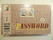 Original PASSWORD Board Game 1st Edition 1962 Milton Bradley Peak Production Inc
