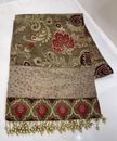 Pier 1 Imports Table Runner Harrington Jacquard Sequined and Beaded 13.5" X 72"