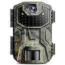 iZEEKER Wildlife Camera 32MP HD, Trail Camera with 940nm No Glow Infrared LEDs, Game Camera with Night Vision Motion Activated IP66 Waterproof for Wildlife Watching Garden Security
