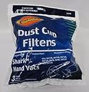 Shark Hand VAC Dust Cup Filter 3 Pack F649