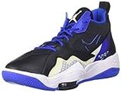 Nike Men's Jordan Zoom '92 Black/White/Sky Grey/Game Royal Sneaker (CK9183-004)