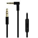 EARLA TEC Replacement Audio Cable Cord Wire with in line Microphone and Control for Beats by Dr Dre Headphones Solo Studio Pro Detox Wireless Mixr Executive Pill(Black)