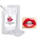 Lip Gloss Base, moisturising Lip Gloss Base, Lip Plumper Lipsticks Base, DIY Lip Glow, for DIY Handmade Lip balms, Lip Gloss,50ml feuchtigkeitsspendender Lipgloss Basis Lip Makeup