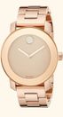 Brand New Movado Bold Women’s Glitter Dial Rose Gold Watch 3600335