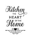 Kitchen The Heart Of The Home: Weekly Meal Planner, Shopping Grocery List, Food Planning Journal Calendar