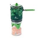 Fire-Maple Fixed Star 2 Backpacking and Camping Stove System - Outdoor Propane Camp Cooking Gear, Portable Pot/Jet Burner Set, Ideal for Hiking, Trekking, Fishing, Hunting Trips and Emergency Use