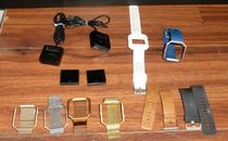 2 FITBIT BLAZE FB502 ACTIVITY TRACKER LOT WATCHES MULTIPLE BANDS & 2 CHARGERS