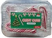 Candy Canes Delicious Peppermint Natural Flavours Flavour Specialy For Christmas 20 Candy Red & White Sticks 240gm