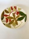 Floral Bowl Platter Red And Green 18x4” Beautiful Pier 1 Imports