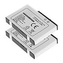 subtel® 2X Repuesto batería USG-001,USG-003 Compatible con Nintendo DS/DS Lite, Batería 900mAh Gamepad/Console