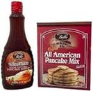 Mississippi Belle American Style Pancake mix 1000g y Pancake syrup 710 ml pack!