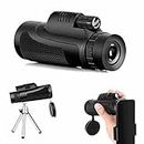 Monocular Monocular Telescope Night Vision, Monoculars for Adults Long Range, Cosmic Scope Monocular 300x40mm with Cell Phone Attachment, High Power Waterproof Spotting Scope