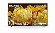 Sony BRAVIA XR-75X90L, 75 Pulgadas, TV Full Array LED, 4K HDR, Smart Google TV, Funciones Eco, Menu Gaming para PlayStation5, Marco de Aluminio