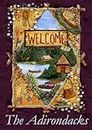 Toland Home Garden Lakeside Welcome – Welcome to The Adirondacks Garden Flag 12.5 da 45,7 cm