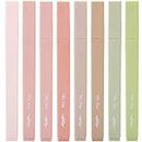 Mr. Pen- Aesthetic Highlighters, 8 pcs, Chisel Tip, Boho Colors, No Bleed Bible Highlighter Pastel, Assorted Colors, Cute