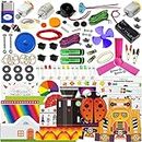 Kit4Curious® 113 Experiments Science Toy Educational Activity kit - 100 DIY Projects + 13 Exclusive Activities