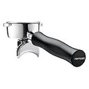Normcore 58mm Double Spout Portafilter with Basket - Fit Fits E61, Flair 58, ECM, Rocket, Sanremo, Synesso, Slayer, VBM - Anodized Aluminum Handle and Basket Removal Tool