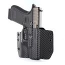 OWB Kydex Holster for Unique Handguns - Black Carbon Fiber