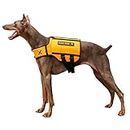 Xdog Weight & Fitness Vest for Dogs - A Weighted Dog Vest Used to Build Muscle, Improve Performance, Combat Obesity & Anxiety - Improve Your Dog's Overall Health & Exercise. (X-Large, Orange)